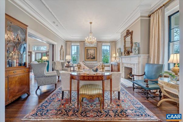 Chandelier, Fireplace, Interior, Living room, Wood Texture Flooring