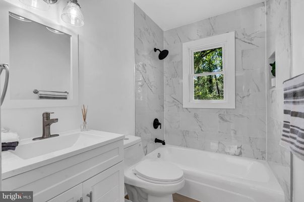 Bathroom, Interior, Marble Walls