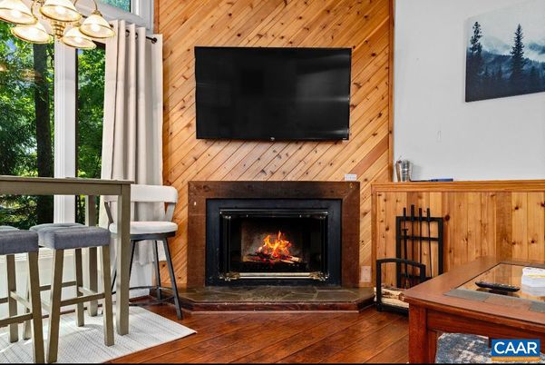 Fireplace, Interior, Wooden Ceilings, Wood Texture Flooring, Wooden Walls