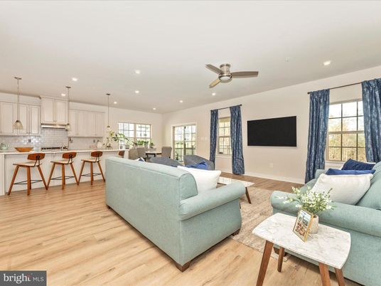 Dining room, Interior, Kitchen, Living room, Pendant Lights, Recessed Lighting, Wood Texture Flooring