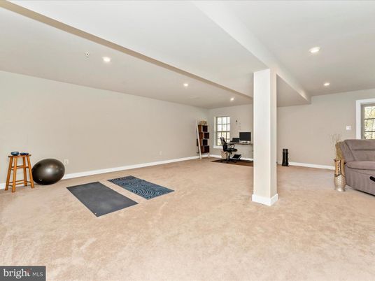 Fitness Equipment, Interior, Recessed Lighting