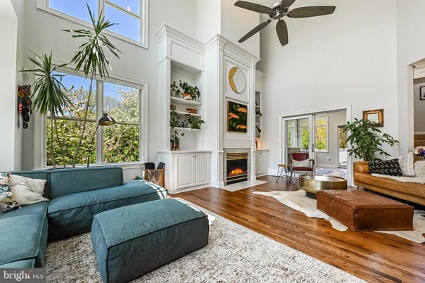 Fireplace, Interior, Living room, Wood Texture Flooring