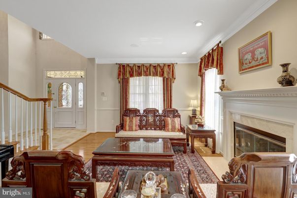 Fireplace, Interior, Recessed Lighting, Wood Texture Flooring