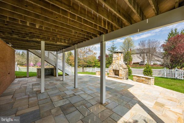 Backyard, Exterior, Fireplace