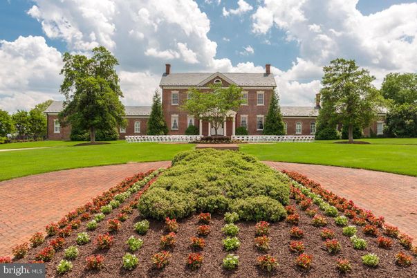 Backyard, Exterior, Facade, Brick Facade, French Provincial