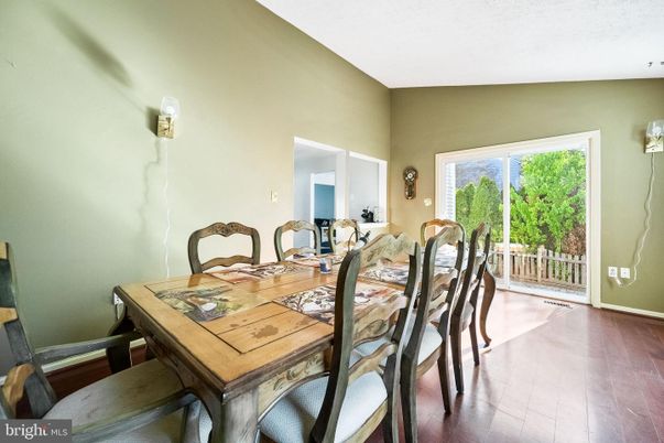 Dining room, Interior, Wood Texture Flooring