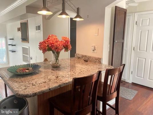Interior, Pendant Lights, Wood Texture Flooring
