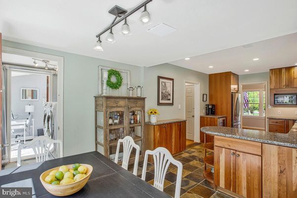 Dining room, Interior, Kitchen, Recessed Lighting