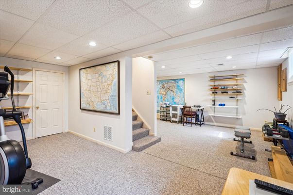Fitness Equipment, Interior, Recessed Lighting