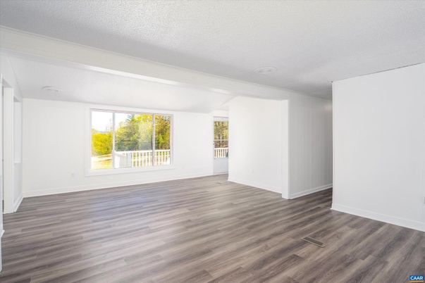 Empty room, Interior, Wood Texture Flooring