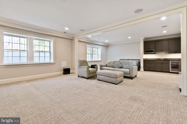 Interior, Kitchen, Living room, Recessed Lighting