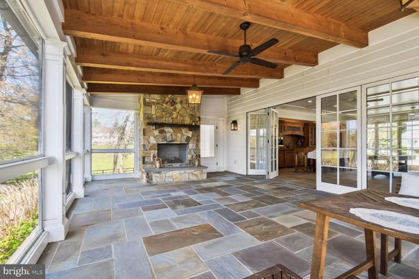 Fireplace, Interior, Stone Walls, Wooden Beams, Wooden Ceilings