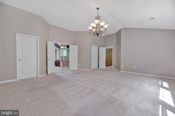 Chandelier, Empty room, Interior
