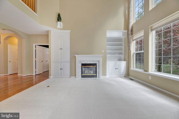 Fireplace, Interior, Wood Texture Flooring