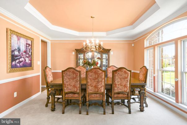 Chandelier, Dining room, Interior