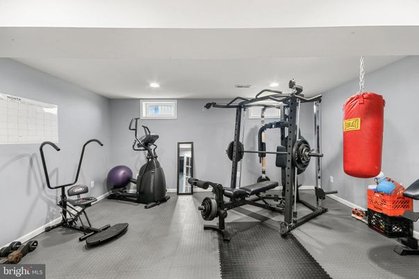 Fitness Equipment, Interior, Recessed Lighting