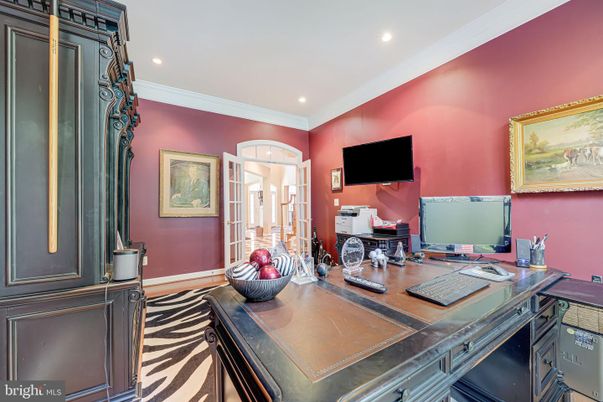 Home Office, Interior, Recessed Lighting