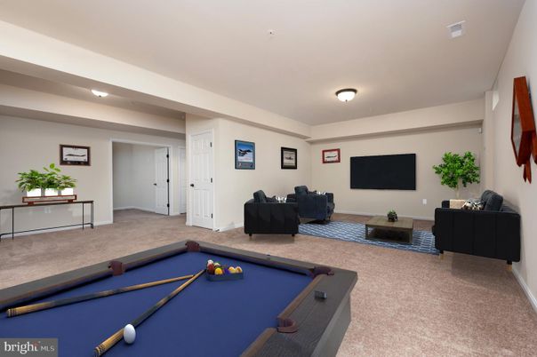 Billiard Table, Game Room, Interior, Living room