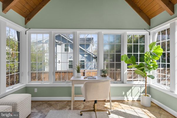 Home Office, Interior, Wooden Beams, Wooden Ceilings