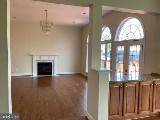 Chandelier, Fireplace, Interior, Pendant Lights, Recessed Lighting, Wood Texture Flooring