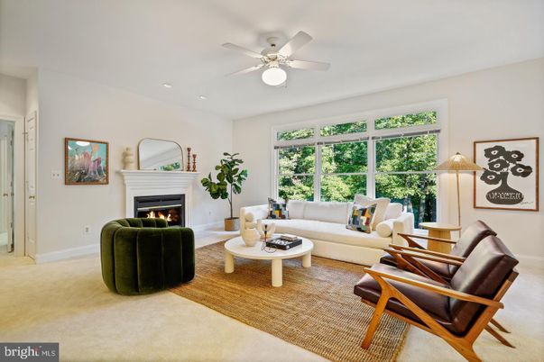 Fireplace, Interior, Living room, Recessed Lighting