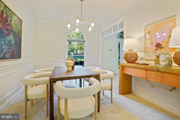 Dining room, Interior, Pendant Lights
