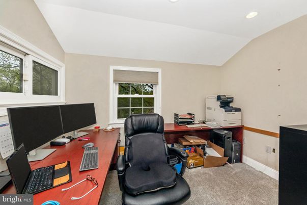 Home Office, Interior, Recessed Lighting