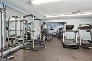 Fitness Equipment, Gym, Interior