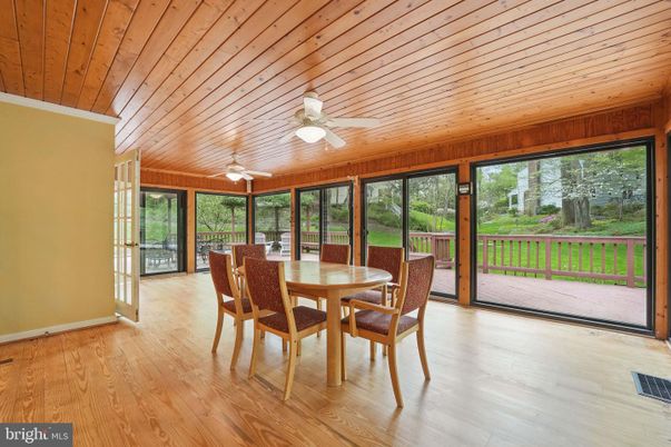 Dining room, Interior, Wooden Ceilings, Wood Texture Flooring