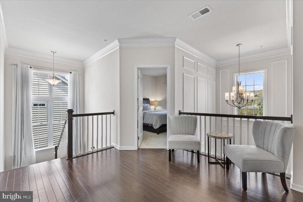 Bedroom, Chandelier, Interior, Pendant Lights, Wood Texture Flooring