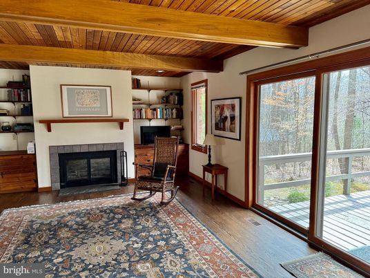 Fireplace, Interior, Wooden Beams, Wooden Ceilings, Wood Texture Flooring