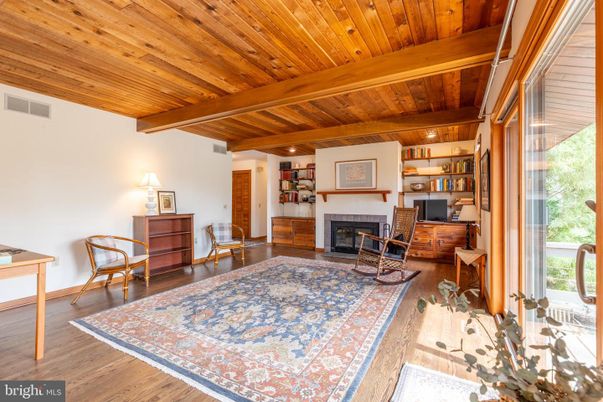 Fireplace, Interior, Wooden Beams, Wooden Ceilings, Wood Texture Flooring