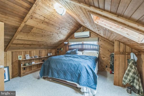 Bedroom, Interior, Wooden Beams, Wooden Ceilings, Wooden Walls