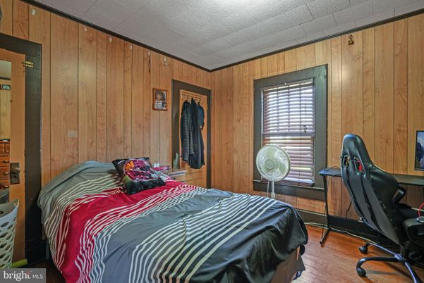 Bedroom, Interior, Wood Texture Flooring, Wooden Walls