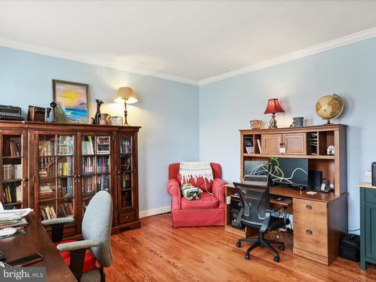 Home Office, Interior, Wood Texture Flooring