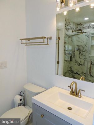 Bathroom, Interior, Marble Walls