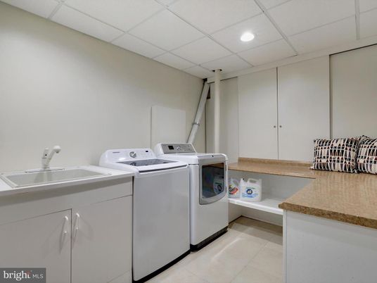 Interior, Recessed Lighting, Washer