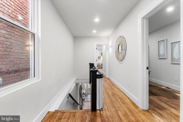 Interior, Recessed Lighting, Stone Walls, Wood Texture Flooring