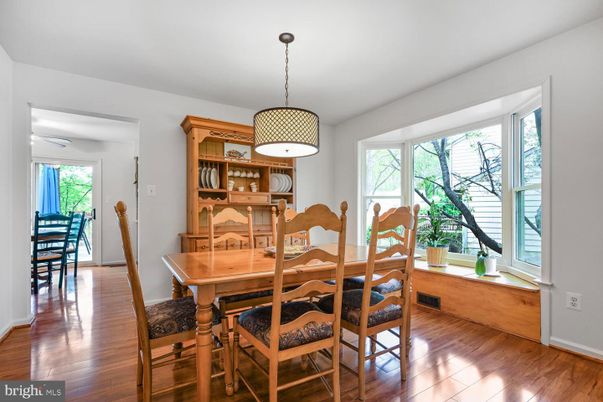 Dining room, Interior, Wood Texture Flooring