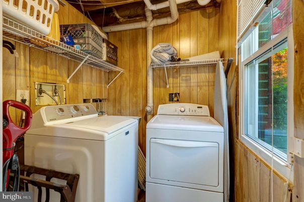 Interior, Utility Closets, Washer, Wooden Walls