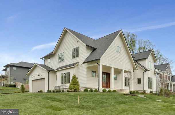 Attached, Backyard, Exterior, Facade, Farmhouse