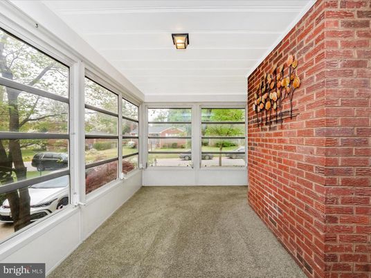 Interior, Stone Walls, Sun Room