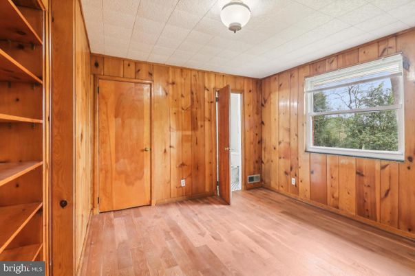 Empty room, Interior, Wood Texture Flooring, Wooden Walls