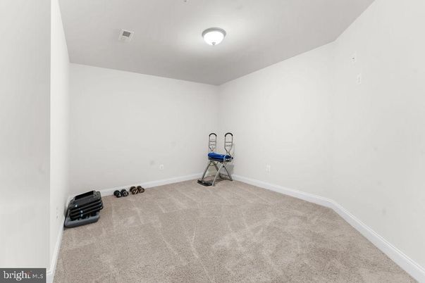 Empty room, Fitness Equipment, Interior