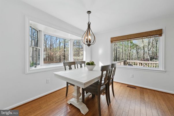Chandelier, Dining room, Interior, Pendant Lights, Wood Texture Flooring