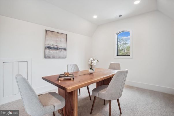Home Office, Interior, Recessed Lighting