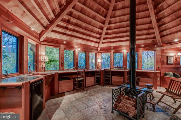 Interior, Recessed Lighting, Wooden Beams, Wooden Ceilings, Wooden Walls