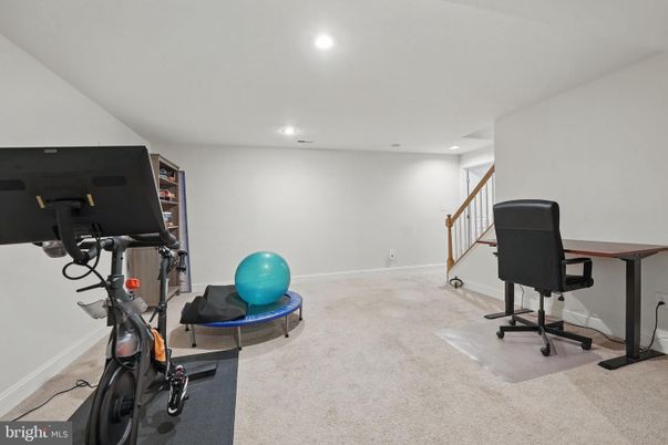 Fitness Equipment, Interior, Recessed Lighting