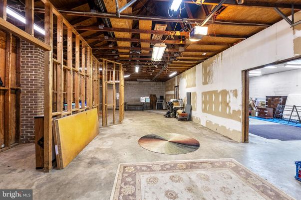 Interior, Stone Walls, Wooden Beams