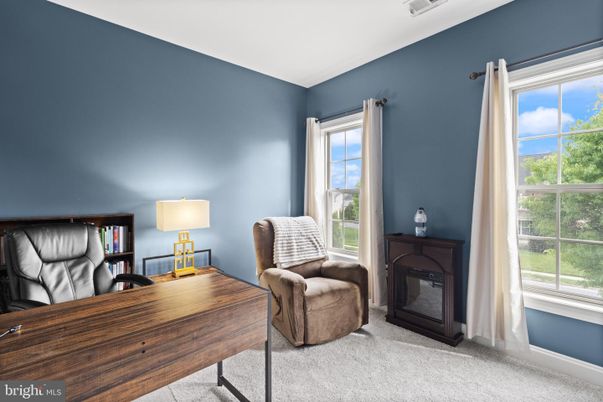Fireplace, Home Office, Interior